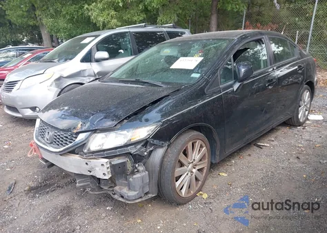 2013 Honda Civic Lx z USA, uszkodzony, nr VIN 2HGFB2F58DH512885